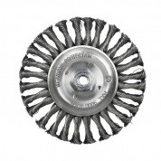 Щітка дискова S&R, сталевий плетений дріт 115 (135554118)
