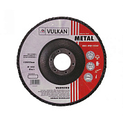 Круг шлифовальный Vulkan 125*22 Р-80 INOX лепестковый