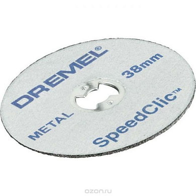 Відрізний диск з металу Dremel (SC456), 5 шт Фото 1