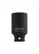 Головка торцевая ударная шестигранная YATO YT-1052 1/2" М32 x 78 мм