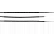 Напильники для заточки звеньев и отрезных кругов Yato 4.8х250 мм (YT-85027)