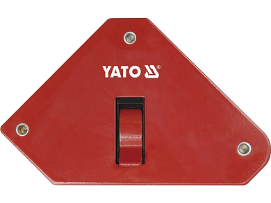 Струбцина магнитная для сварки с переключателем YATO YT-0868 85x139x25 мм 13.5 кг Фото 1