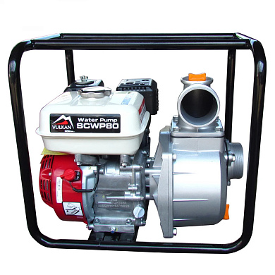 Мотопомпа бензиновая Vulkan SCWP80H для чистой воды с двигателем Honda GX 160 Фото 1