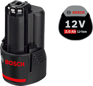 Аккумуляторная батарея Li-ion Bosch GBA 12 V, 2.0 Ач Фото 1