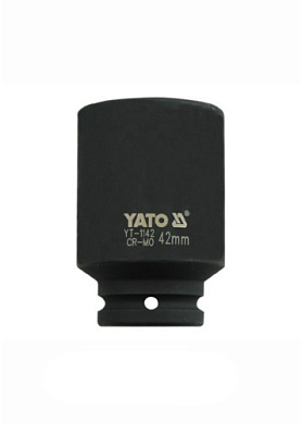 Головка торцева ударна шестигранна YATO YT-1142 3/4" М42 x 90 мм Фото 1