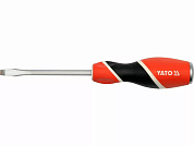 Отвертка Yato плоская ударная шлиц SL6x250 мм (YT-25988)