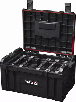 Ящик с 5 секциями для органайзеров Yato (YT-09163) Фото 1