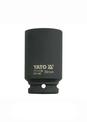 Головка торцевая ударная шестигранная YATO YT-1136 3/4" М36 x 90 мм Фото 1