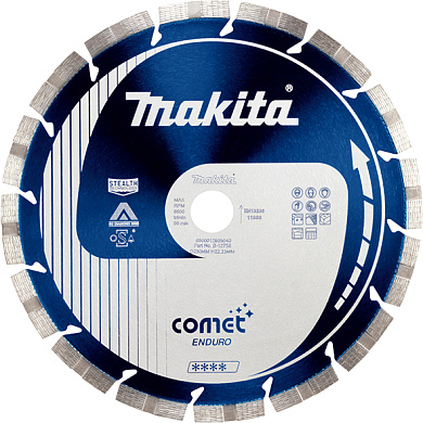 Алмазний диск 300 мм Makita Comet Enduro (B-12756) Фото 1