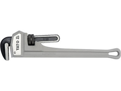 Ключ трубний прямий YATO YT-2482 350 мм (14"). max Ø= 2" (50 mm), алюмінієвий Фото 1
