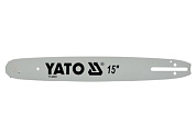 Шина направляющая цепной пилы YATO YT-84933 L=15"/ 38 см (64 звена) для цепных пил YATO YT-84905, YT-84945, YT-84962