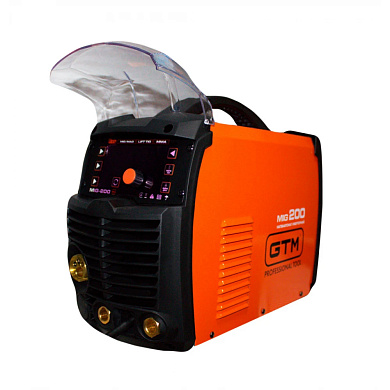 Інверторний напівавтомат зварювальний GTM MIG-200ES LED Фото 1