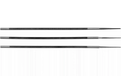 Напилки для заточування ланок і відрізних кіл Yato 4х250 мм (YT-85025) Фото 1