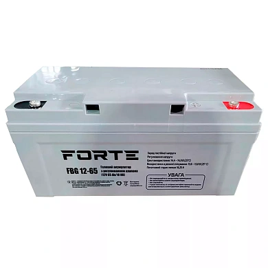 Аккумулятор Forte FBG12-65 Фото 1