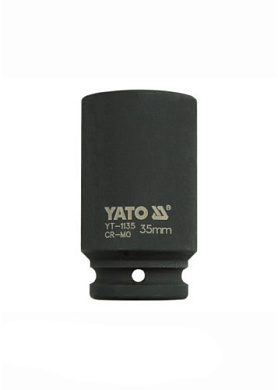 Головка торцевая ударная шестигранная YATO YT-1135 3/4" М35 x 90 мм Фото 1
