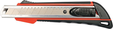 Ніж YATO YT-7507 з висувним лезом та відломними сегментами 18 мм, SK2 ABS/TPR, фіксатор Фото 1
