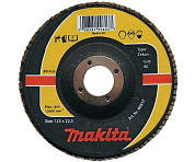 Диск шлифовальный лепестковый Makita P - 65573, 180х22,2 мм, К40