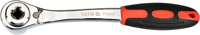 Ключ торцевой Yato с универсальной головкой М8-19 72T Cr-V прорезиненная рукоятка (YT-02400) Фото 1