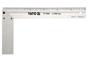 Угольник столярный алюминиевый YATO YT-7082 350 мм