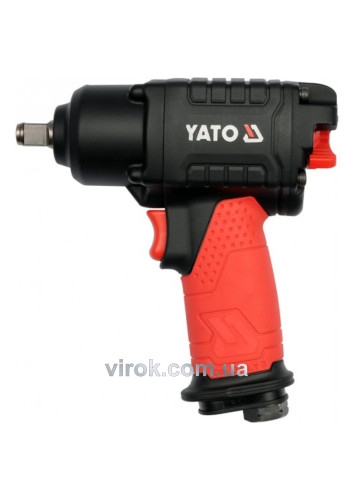 Гайковерт ударний пневматичний YATO YT-09505 квадрат 1/2", F=570 Nm Гайковерт ударний пневматичний YATO YT-09505 квадрат 1/2", F=570 Nm