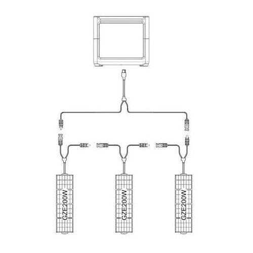 Сонячна панель GENERGY ZERO GZE200W 200 Вт - 3