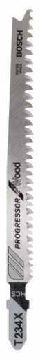 Пилочка для лобзика Bosch Progressor for Wood T 234 X, 3 шт Пилочка для лобзика Bosch Progressor for Wood T 234 X, 3 шт