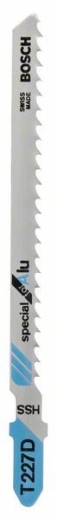 Пилочка для лобзика Bosch Special for Alu T 227 D, 5 шт Пилочка для лобзика Bosch Special for Alu T 227 D, 5 шт