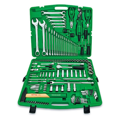 Универсальный набор инструмента TOPTUL 1/4", 1/2", 130 ед. (12-гр.) GCAI130T1 - 1
