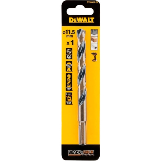 Сверло по металлу DeWALT DT20533 Black & Gold Сверло по металлу DeWALT DT20533 Black & Gold