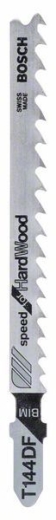 Пилочка для лобзика Bosch Speed for Hard Wood T 144 DF, 25 шт Пилочка для лобзика Bosch Speed for Hard Wood T 144 DF, 25 шт