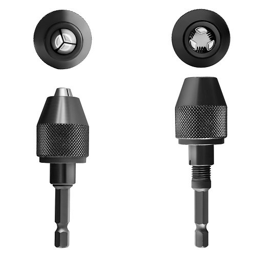 Свердлильний патрон S&R 0,5-6.5 мм з перехідником 1/4 - 5