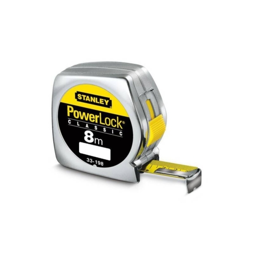 Рулетка STANLEY 0-33-198 POWERLOCK 8 м х 25 мм - 1