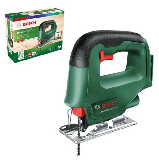 Аккумуляторный лобзик Bosch Easy Saw 18V-70 без акб и з/у Аккумуляторный лобзик Bosch Easy Saw 18V-70 без акб и з/у
