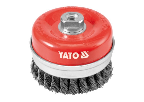 Щітка-крацовка YATO YT-4769 чашкова Ø=100 мм Щітка-крацовка YATO YT-4769 чашкова Ø=100 мм