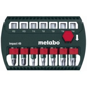 Набор ударных бит Metabo Impact 49 мм, 7 предметов 628850000 - 1