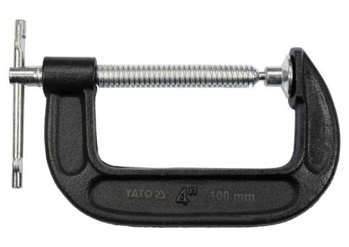 Струбцина G-подібна YATO YT-64253 100 мм 4" Струбцина G-подібна YATO YT-64253 100 мм 4"
