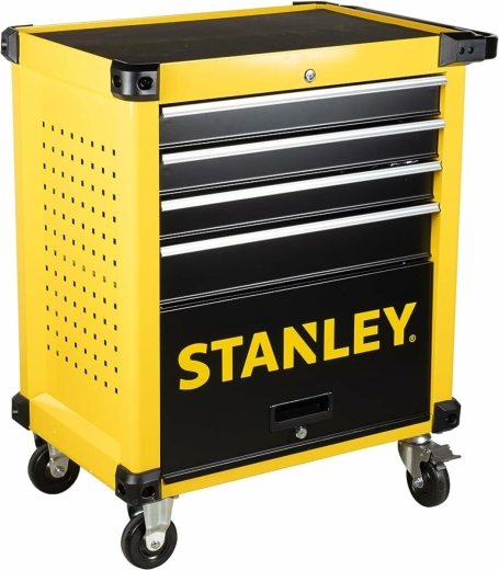 Шкаф-тележка для инструментов STANLEY STMT1-74305 с 4 ящиками, 889 x 470 x 690 мм - 1