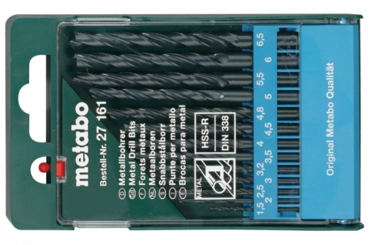 Набір свердел по металу Metabo HSS-R 13 штук 627161000 - 1