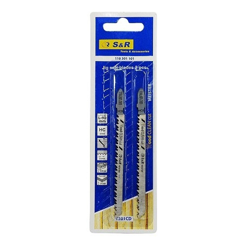Пильное полотно S&R Meister T301CD 2 шт. (110301101) Пильное полотно S&R Meister T301CD 2 шт. (110301101)