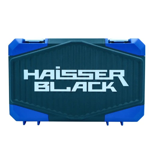 Набір інструментів професійний Haisser BLACK 70253 1/4" і 1/2" 82 од. - 2