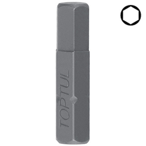 Насадка викруткова TOPTUL 1/4" 25 мм HEX 3 мм FSDA0803 - 1