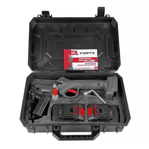 Акумуляторний секатор Forte CP21-25BC - 11