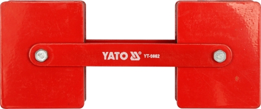 Струбцина магнітна для зварювання YATO YT-0862 85x65x22 мм 2 x 22.5 кг Струбцина магнітна для зварювання YATO YT-0862 85x65x22 мм 2 x 22.5 кг