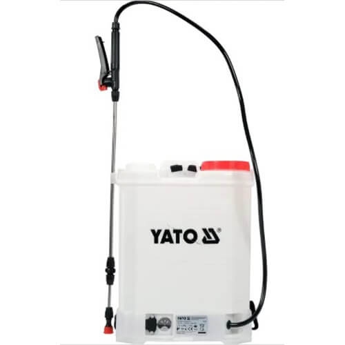 Опрыскиватель аккумуляторный YATO YT-86220 ранцевой, 12 В, 8 Агод, 16 л, производительность 3.1 л/мин (солнечная батарея) - 2