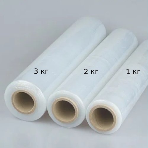 Стрейч-плівка STARK прозора 500 мм 20 мкм 3 кг - 2