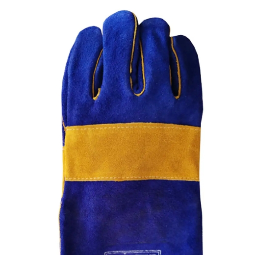 Перчатки защитные Haisser 211523 синие замшевые - 3