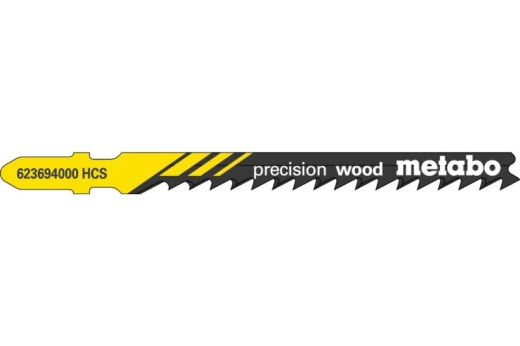 Лобзиковое полотно Metabo Precision Wood T 144 DP, 5 шт 623694000 Лобзиковое полотно Metabo Precision Wood T 144 DP, 5 шт 623694000