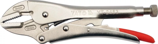 Кліщі затискні Yato Cr-Mo 250 мм (YT-2453) Кліщі затискні Yato Cr-Mo 250 мм (YT-2453)