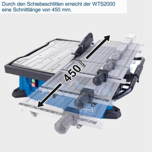 Плиткоріз Scheppach WTS2000 - 4