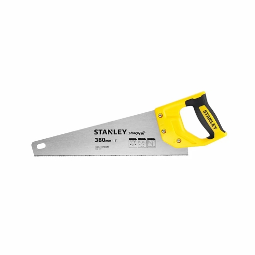 Ножівка SHARPCUT ™ довжиною 380 мм для поперечного та поздовжнього різу STANLEY STHT20369-1 Ножівка SHARPCUT ™ довжиною 380 мм для поперечного та поздовжнього різу STANLEY STHT20369-1